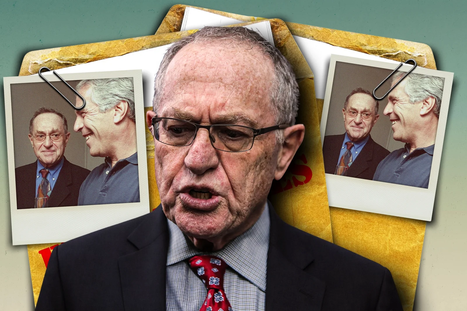 Jeffrey Epstein and Alan Dershowitz
