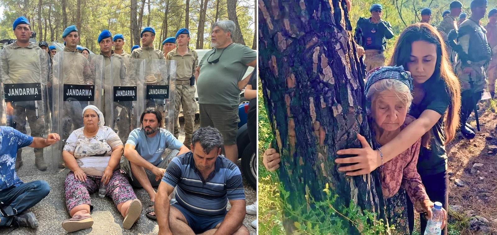 Turkish protests against mining companies