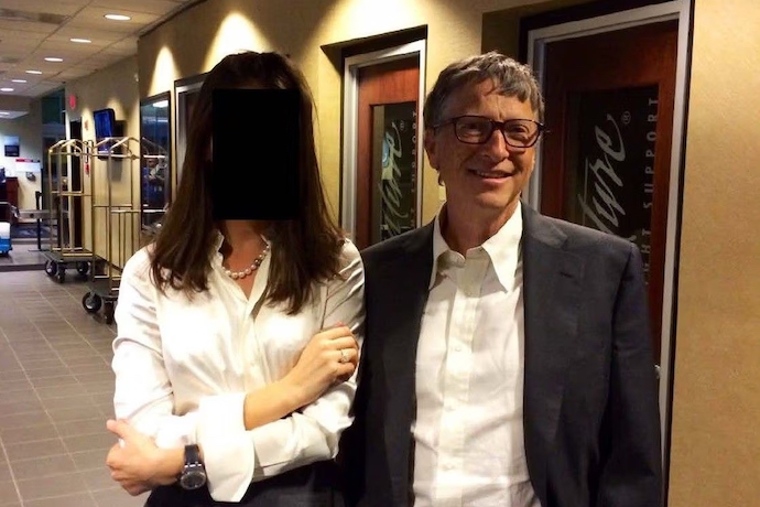Bill Gates from Epstein photo dump
